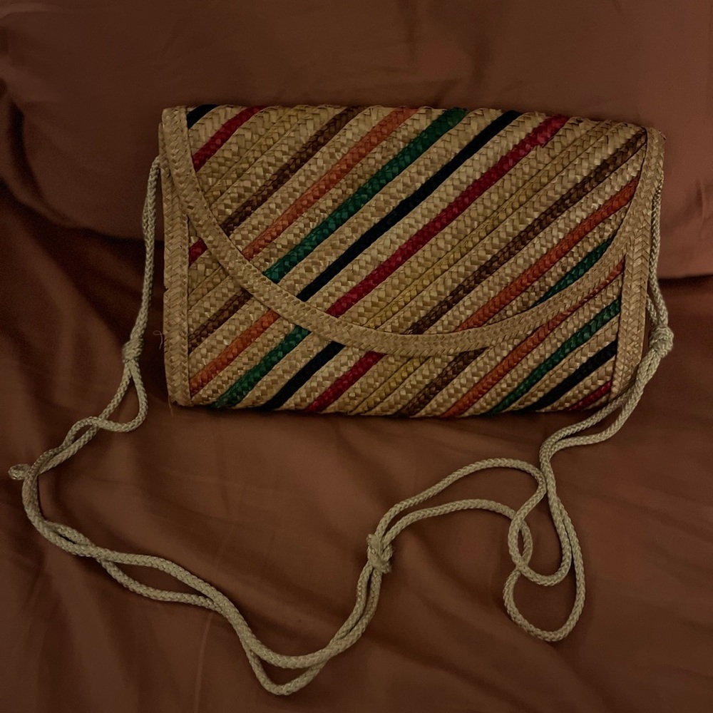 Vintage rainbow purse
